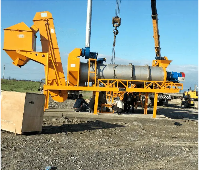 Best-selling mobile drum mix asphalt plant in Pakistan with low cost and durability.